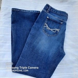 9 West Vintage America Jeans Women's Size 16 Vintage Boho Boot Cut Denim Indigo